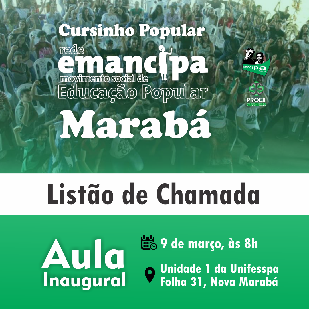 Emancipa 2019 CHAMADA maraba