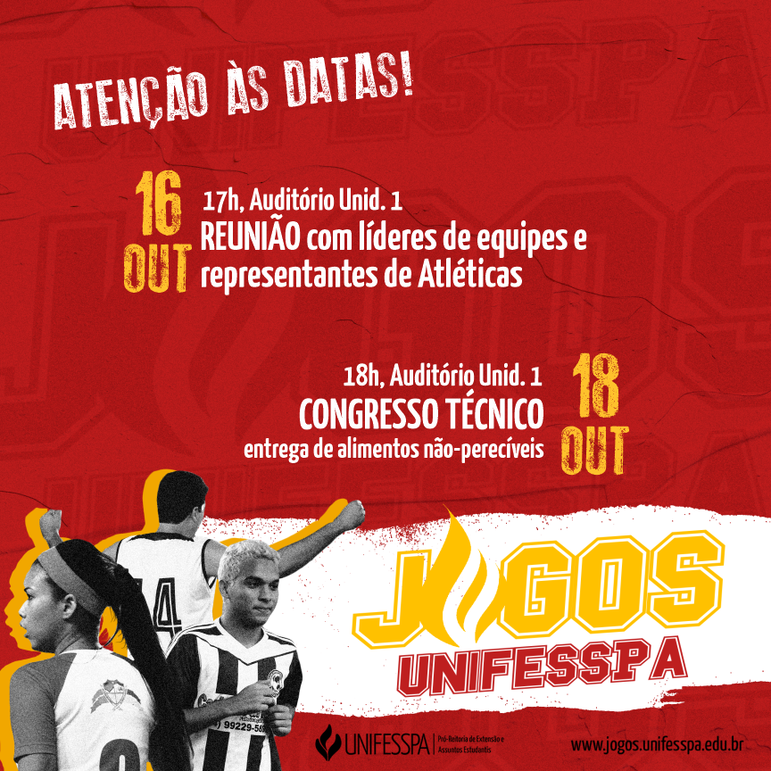 JOGOS UNIFESSPA 2019 REUNIOES